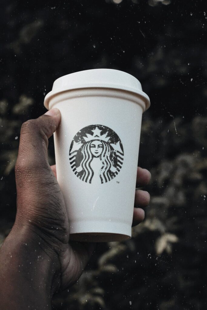 White Starbucks Tumbler